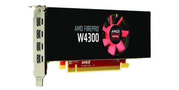 AMD FirePro W4300 (4GB Graphics Card)