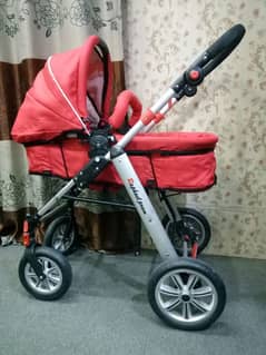 Baby bassinet cum stroller