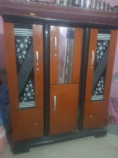 Safe Almari 3 Doors Iron 0