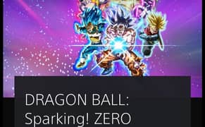 Dragon ball z sparking zero ps5