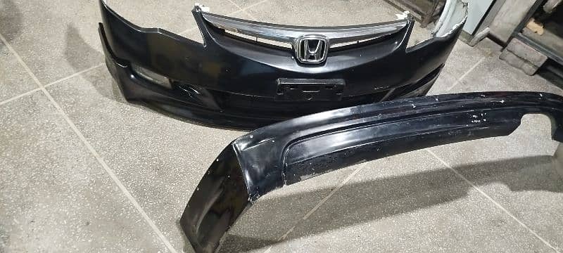 rebon front bumper wid front nd back kit 3