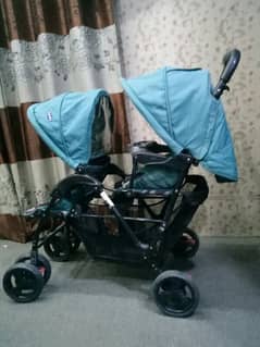 Twin/ Double pram