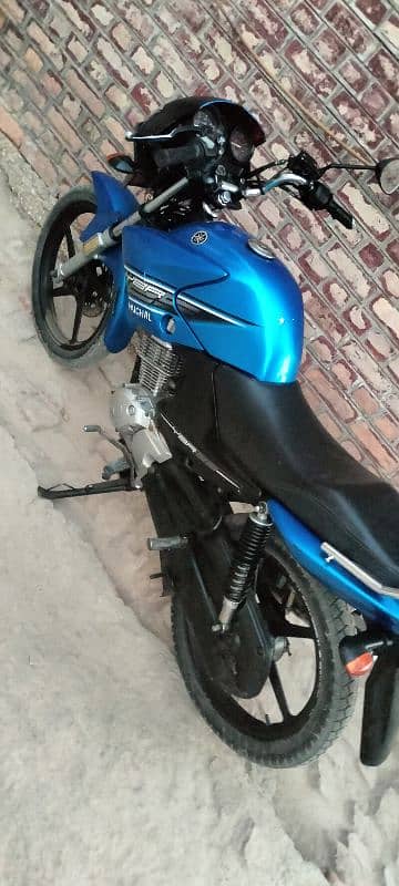 Yamaha YBR Blue 1