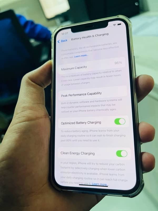 iphone 12 jv Battery Health 96% urgent sale 2