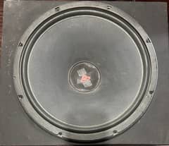 Cerwin vega 15” subwoofer with infinity amplifier