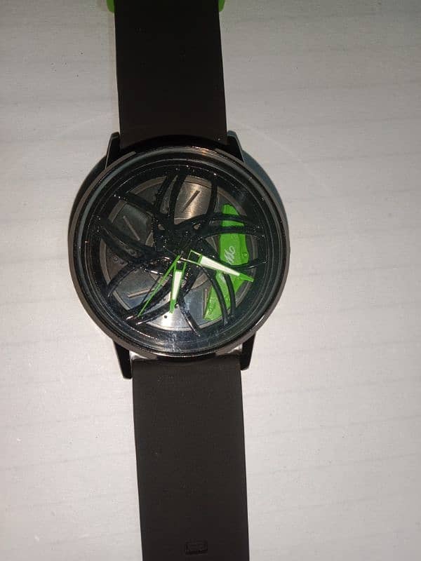 The alloy wheel watch 2