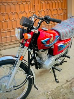 Honda 125 2024 model 450 driven islamabad registration on my name