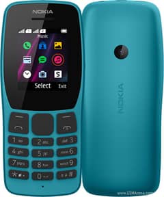 Nokia 110 Original With Box Dual Sim 1.7 Inch Display PTA Approved