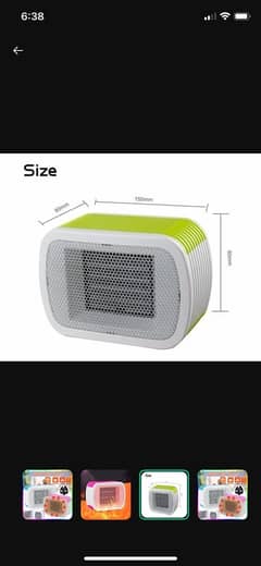 Mini electric heater