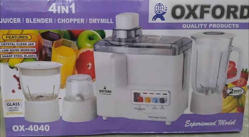 Oxford Juicer Blender Grinder 3in1 Machine 1