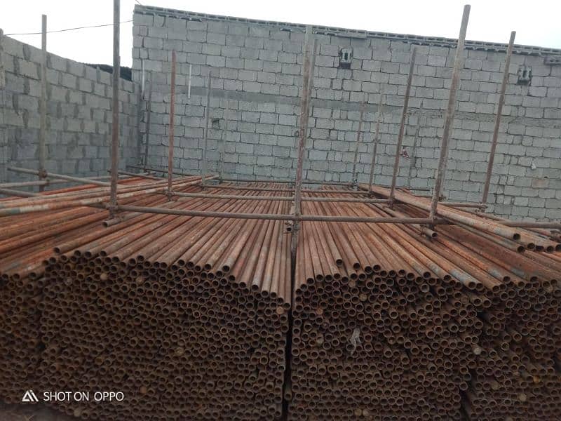 Scaffolding pipes , Shuttering pipes , Folding pipes and Clamps 1