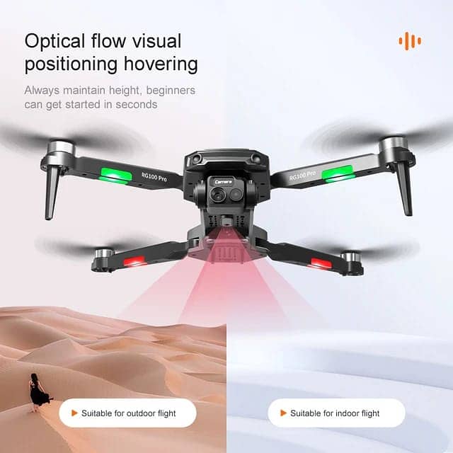 RG100Pro Double Camera Brushless Motors Drones |adventurous drone 7