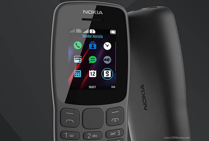 Nokia 106 Original With Box Dual SIM PTA Approved 1.8-Inch Display 1