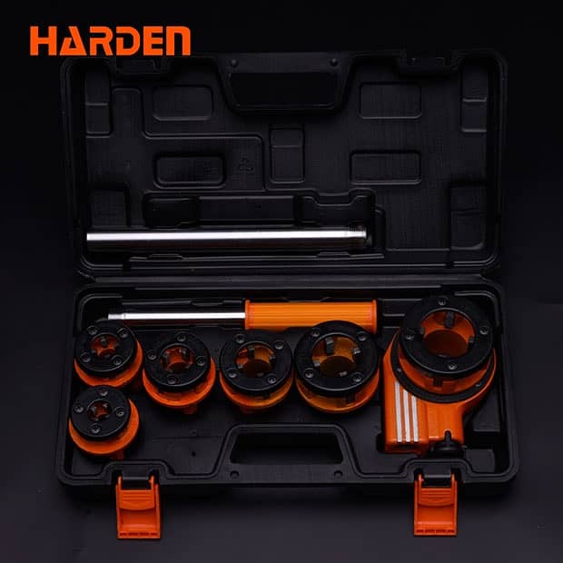 Harden 9 Pcs Pipe Threading Set 600871 0