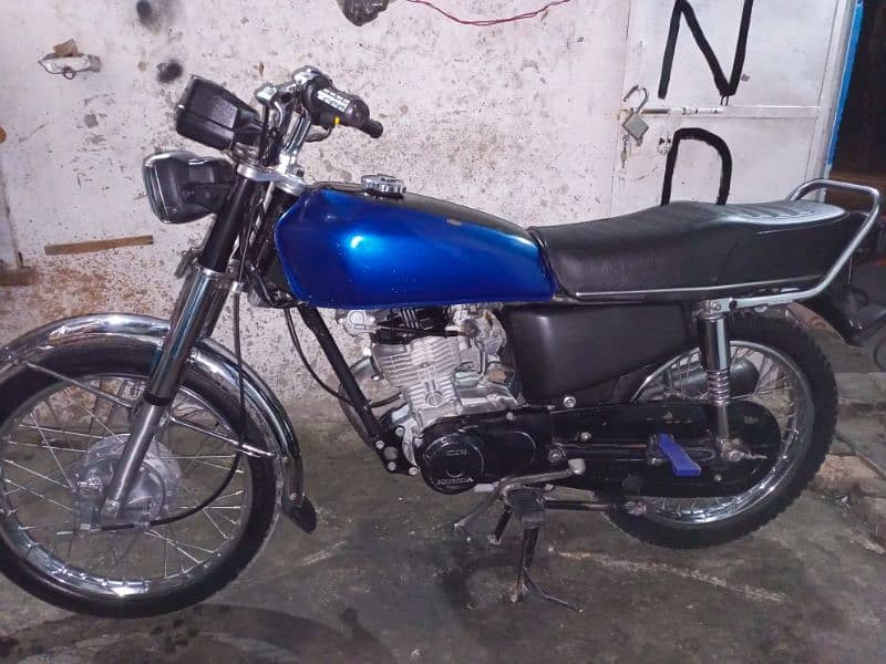 Honda 125 Dubble saman hy with Orignal Tanki tapy 0