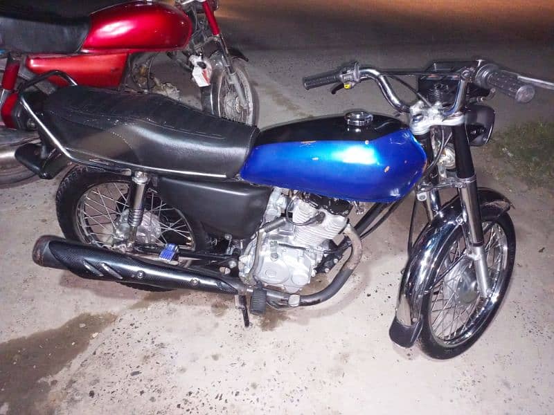 Honda 125 Dubble saman hy with Orignal Tanki tapy 4