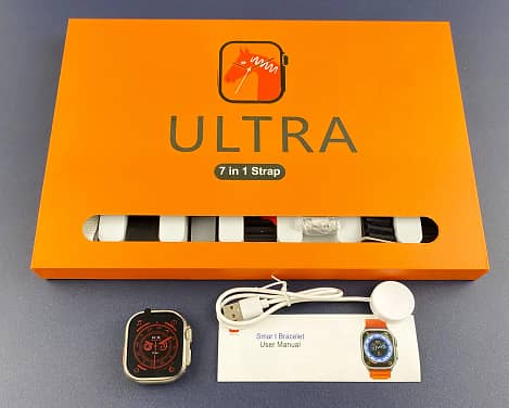 Ultra 7 Smart watch with Chain & 2.01 Big Infinite Display Series 8 3