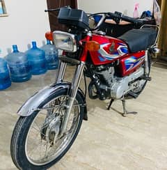 Honda Cg 125 2022 model 9th month bike Hyderabad Number sealed Engine