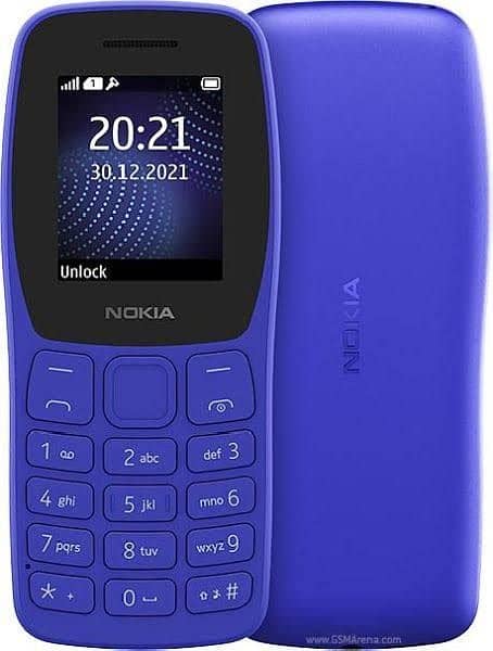 Nokia 105 Classic Mobile Original Box Dual SIM PTA Approved 2