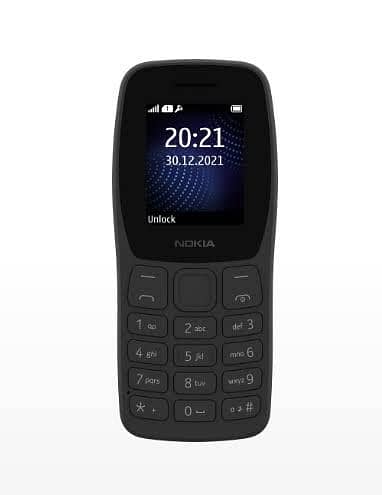 Nokia 105 Classic Mobile Original Box Dual SIM PTA Approved 3