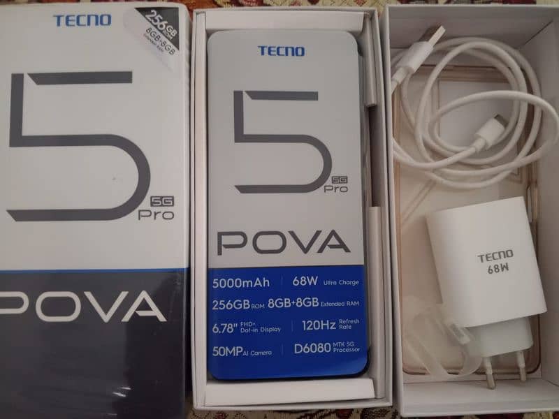 Tecno pova 5 pro 5g like brand new 1