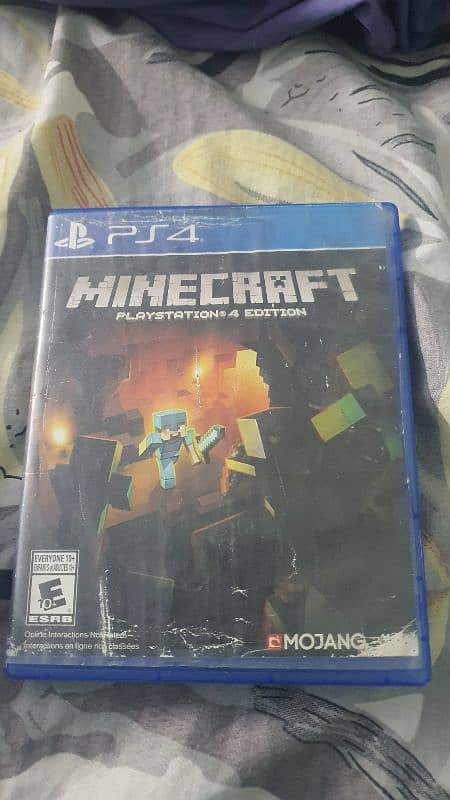 MINECRAFT CD FOR SALE 8/10 CONDITION WORKS FINE negotiable 0