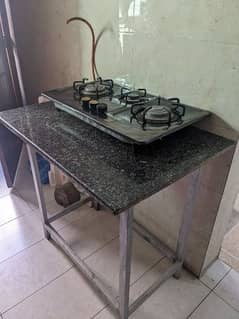 Gas Stove for sale with table