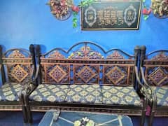 Iron Sofa Set 5 seater