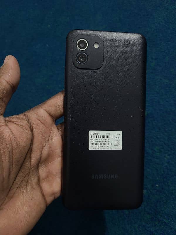 Samsung A03 4gb 64gb boxer Sath Hai 0