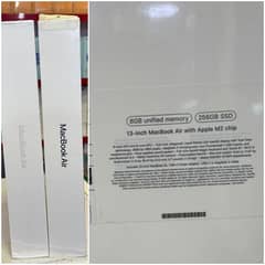 MacBook Air M2 chip (256) box pack