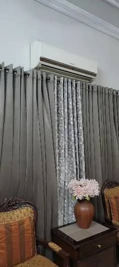 Room Curtains, 4 Simple, 1 Printed 0