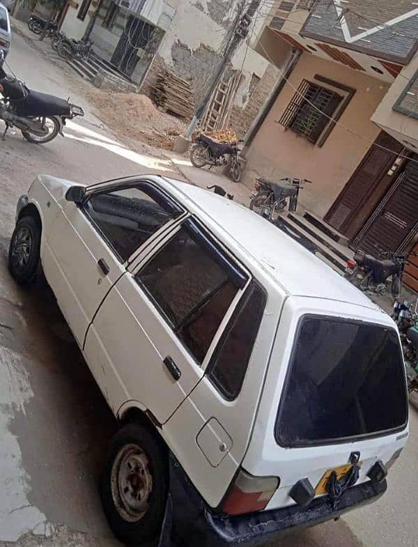 Suzuki Mehran. 1991 file ok, tax paid, own engine, LPG kit 03283564154 4