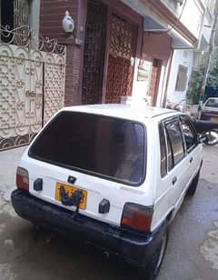 Suzuki Mehran. 1991 file ok, tax paid, own engine, LPG kit 03283564154