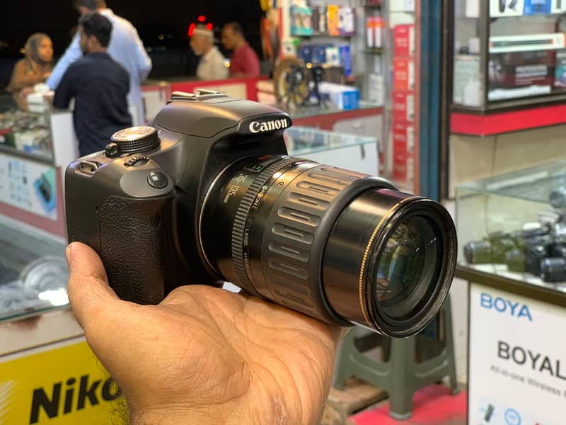 dslr camera canon 500d with lens contact 03212306356 0