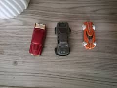 Metal cars 3 pieces