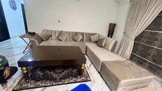 7 seater L Shaped elegant sofa