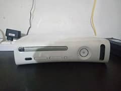 Xbox 360 with two controllers