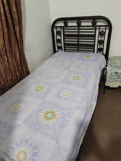 Iron single bed