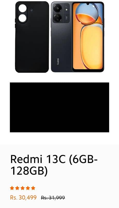 redmi note 13C 6+2 /128 me Hain mobile condition 10/10 hain 7