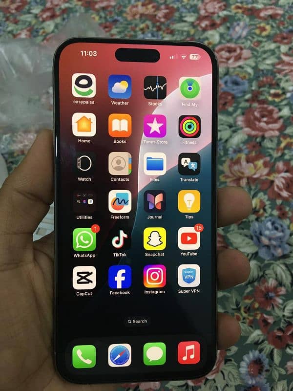 Iphone 15 pro max 256gb dual physical sim 14