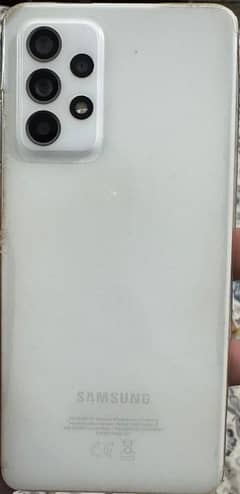 Samsung A52s 5g   8/128  in Awesome White clr