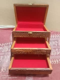 New Designed wooden jewellery box