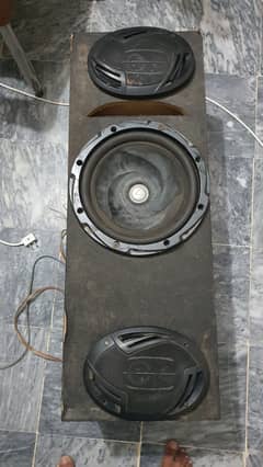 Car woofer Kenwood sound system