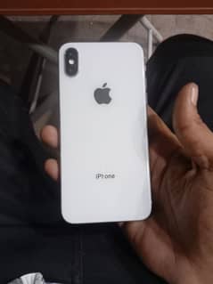 i phone x 64 GB white colour pta approd bettry