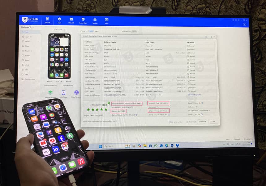 iPhone 12 64 GB (JV) | With Apple Warranty | Bought in 2024 from USA 2