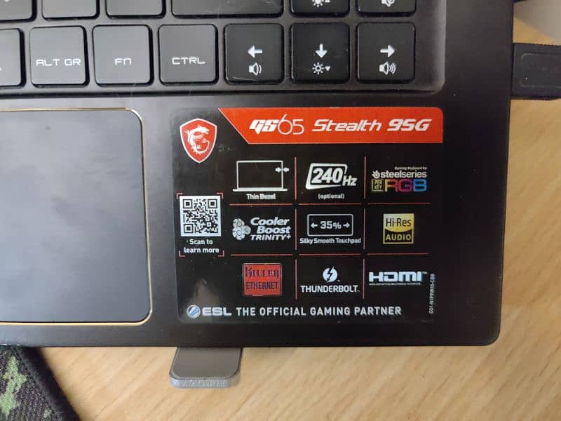 MSI GS65 Stealth 9sg 2