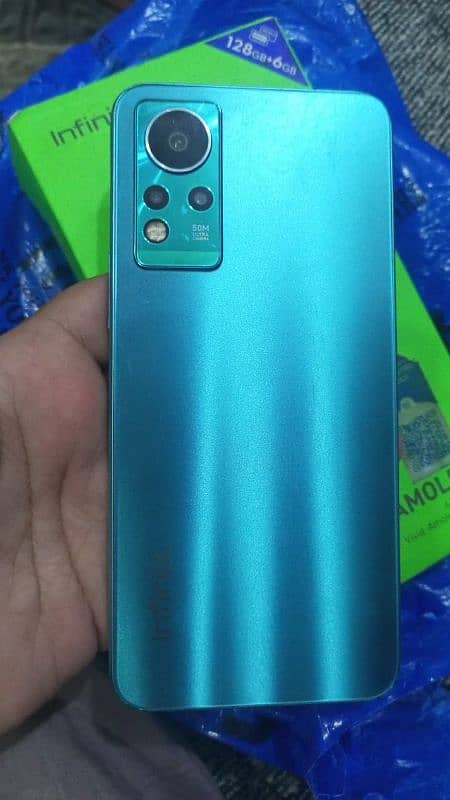 Infinix note 11 complete box 6+5/128 1