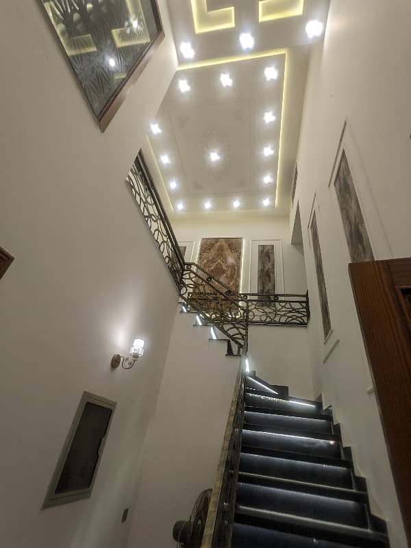 10 Marla Brand New Vip Luxury Ultra Spanish Style Double Story Well Owner Built House Double Story Available For Sale In Garden Town Lahore By Fast Property Services Lahore 13