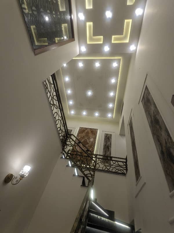 10 Marla Brand New Vip Luxury Ultra Spanish Style Double Story Well Owner Built House Double Story Available For Sale In Garden Town Lahore By Fast Property Services Lahore 43