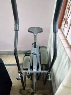 elliptical cycle , dumbbells, body shaper(tummy twister)